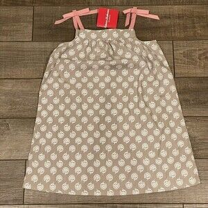 NWT Hanna Andersson Floral Print Pillowcase Dress Girls Sz 110 US Size 5 NEW